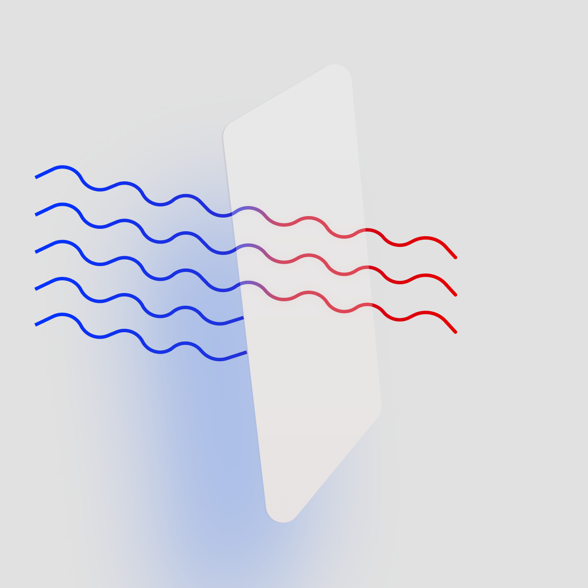 Blue Light Blocking & Red Light Converting DuroGlass Screen Protector with Matte finish - Dumb Screen